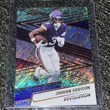 2025 Panini-Revolution JORDAN ADDISON Card No.19 Vikings RB