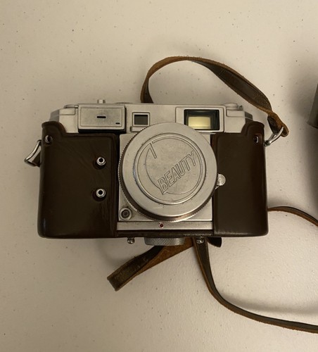 Vintage Beauty Super L 35mm Film Camera W/ Canter-S 45mm F1.9 Lens Sekonic Meter - Picture 2 of 12