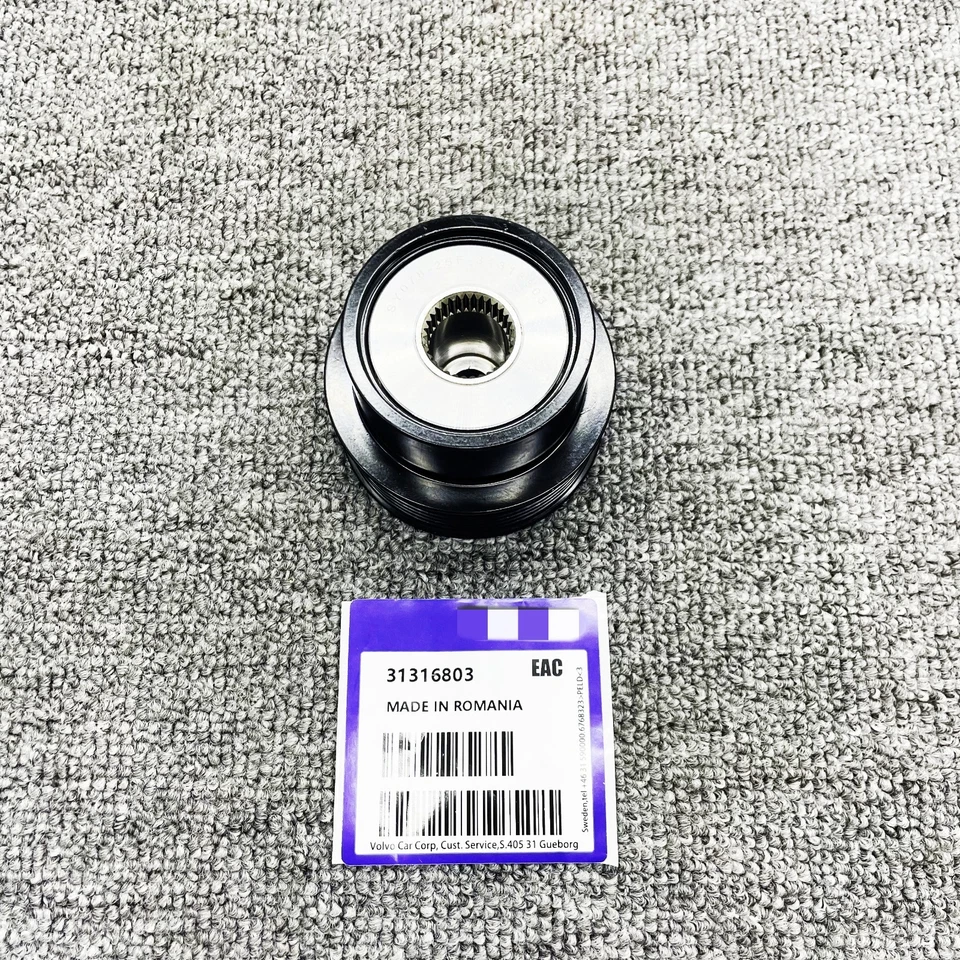 NEW Alternator Decoupler Pulley Fit FOR Volvo XC90  5350195100 31316803 USA - Image 4 of 4
