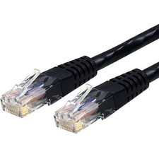 StarTech C6PATCH6BK10PK 6ft CAT6 Ethernet Cable 10 Pack Black
