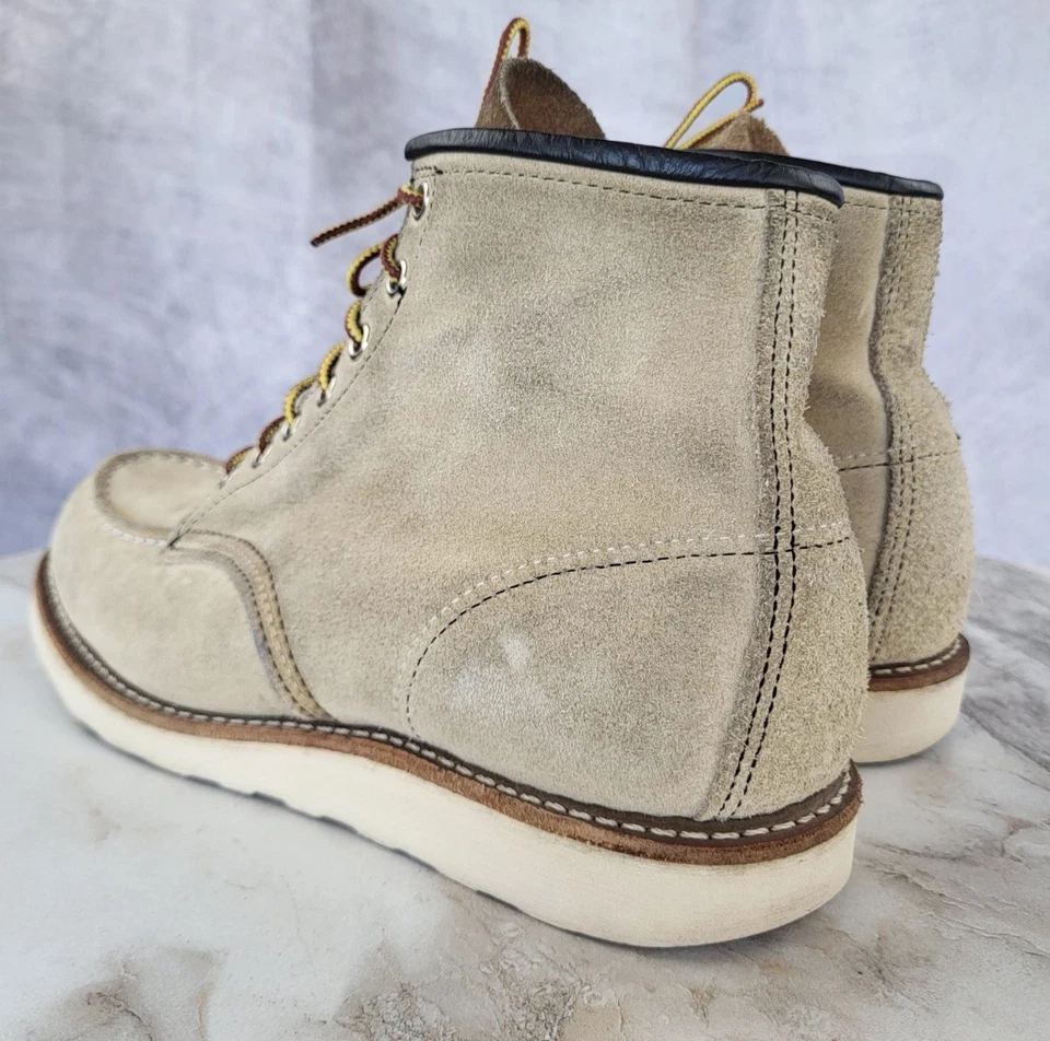 Botas Red Wing 8173 Moc Puntera Para Hombre Talla 9 D Gris Arena Foto 4 de 4