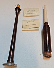 Rosewood Practice Chanter Instrument; Pakistan; Mid-East Mfg