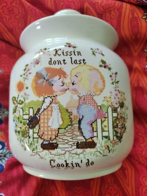 Kekse Dose Melba Kitchenware Stafff-England Hand Crafted   Porzellan