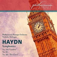 Audio Cd - Joseph Haydn - Symphonies Nos. 104, 88, 101 - Philharmonia Baroque -