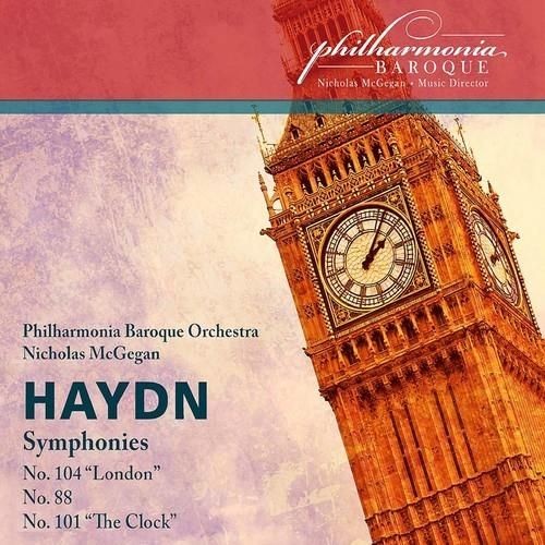 Audio Cd - Joseph Haydn - Symphonies Nos. 104, 88, 101 - Philharmonia Baroque --image
