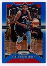 2020 Panini Prizm WNBA Blue Prizm 84/149 Renee Montgomery #71 1u5y