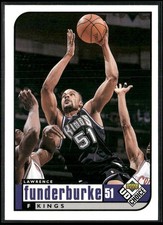 1998-99 UD CHOICE LAWRENCE FUNDERBURKE SACRAMENTO KINGS #124