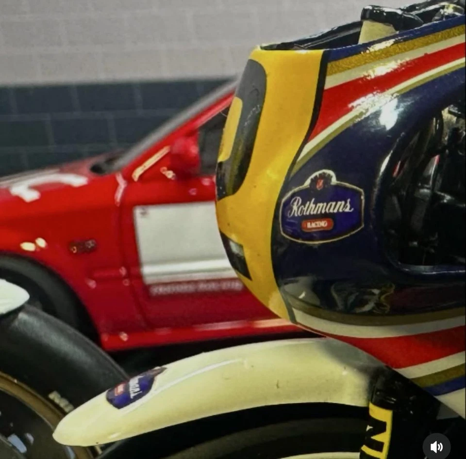 Minichamps Honda Nsr500 Gp1987 Escala 1/12 Moto Modelo Estado Chatarra Foto 2 de 4