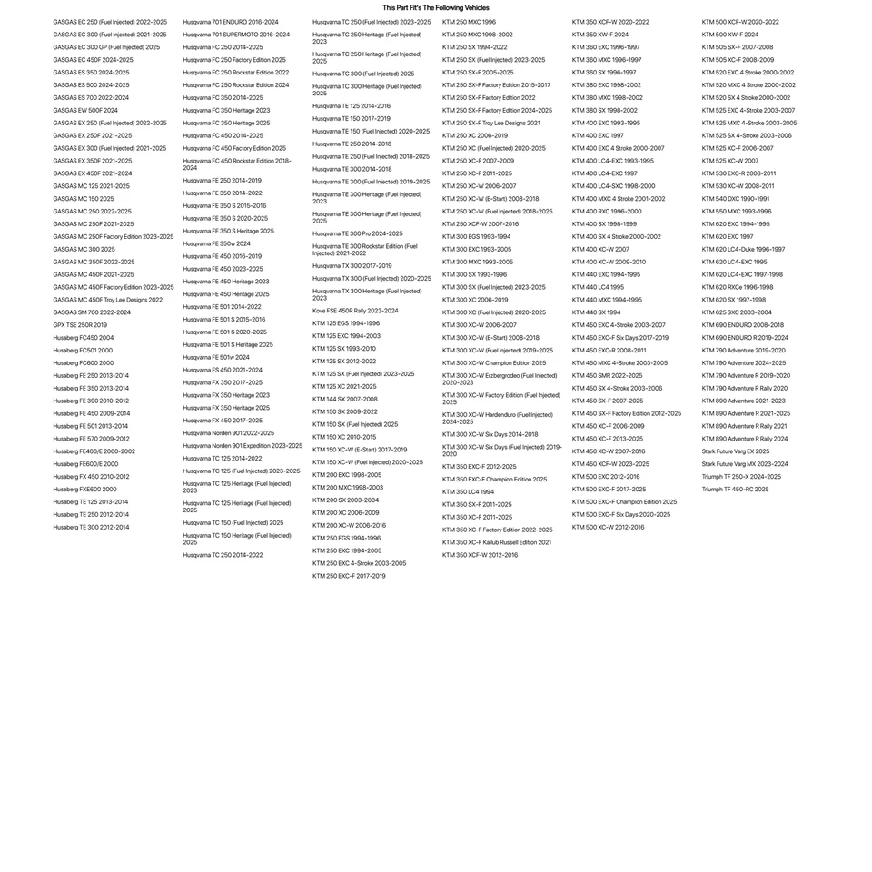 Piñón trasero Dirt Tricks circonio 50 dientes cromático para Husqvarna FX 350 2017 Foto 4 de 4