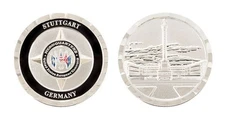 Stuttgart Germany Headquarters Challenge Coin