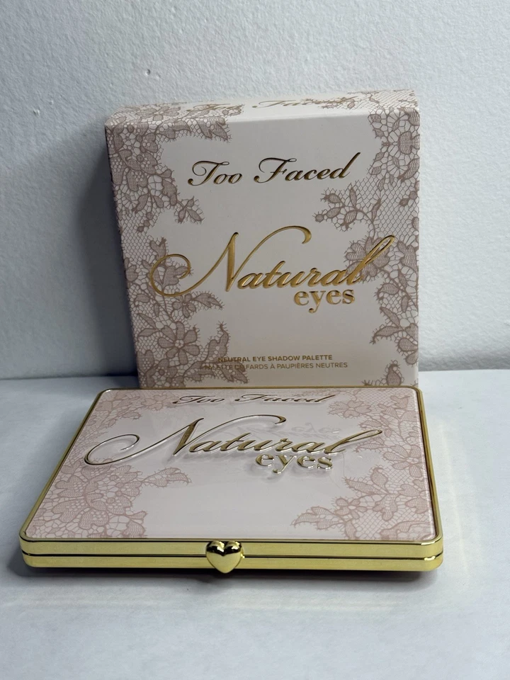TOO FACED Natural Neutral Eyes Eyeshadow Palette Shimmery Matte New in Box - Image 3 of 4