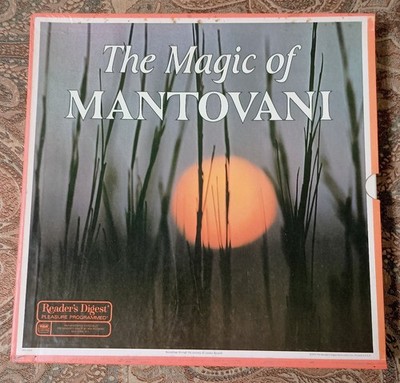 The Magic of MANTOVANI 8LP Box Set Album 1974 RCA - Readers Digest - 12'' Vinyl