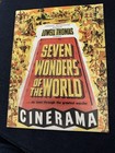 1956 SEVEN WONDERS OF THE WORLD vintage movie program CINERAMA w/ Lowell Thomas — photo 1