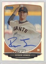2013 Bowman Draft Chrome Prospect Auto Refractor Ryder Jones #BCA-RJ Auto 0d4