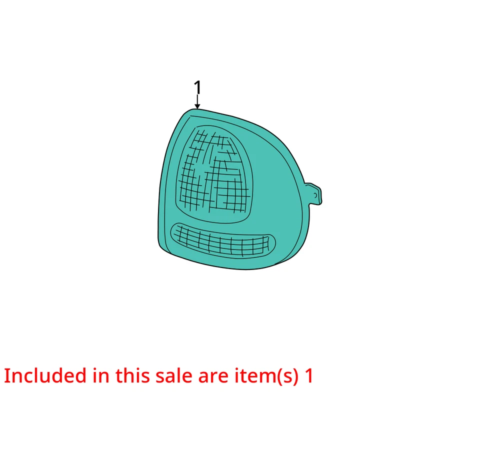 Tail Lights 2002 CHRYSLER TOWN & COUNTRY - Image 2 of 3