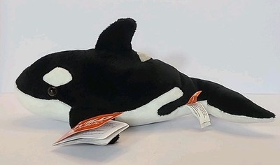 Wild Republic 10'' Orka Killer Whale Plush NWT