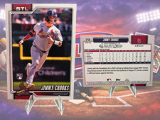 2026 Topps Series 1 Jimmy Crooks #73 St. Louis Cardinals RC MLB Baseball Card