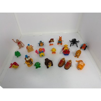 Vintage Wind Up Toy Lot 17pc E.T. 1982 LJN Monkey Gorilla Frog Retro Novelty Toy