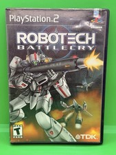 Robotech: Battlecry PS2 Sony PlayStation 2 Disc Case No Manual Tested TDK Mediac