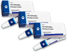Pet Eye Cream for Dogs, Cats, Kittens, Puppies, Sheep, Horse, Birds 3 Pack 10.