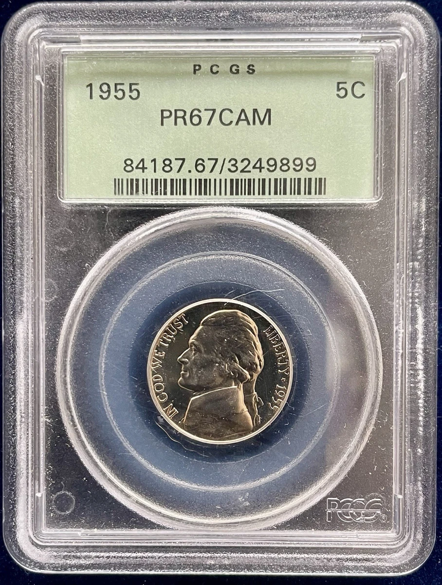 Grade PR 67 US Jefferson Nickels (1938-Now) for sale | eBay