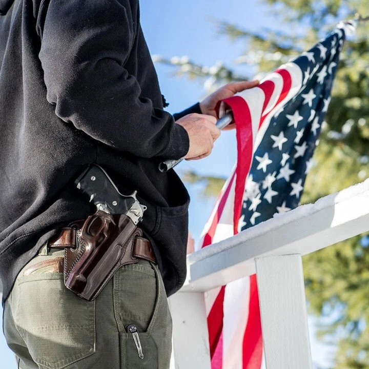 Galco Concealable Belt Holster For Colt 3 1/2" 1911, Springfield 3 1/2 " 1911 - Image 4 of 4