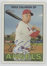 2016 Topps Heritage Real One Auto Kole Calhoun #ROA-KC Auto j0u