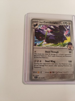 Pokemon Hop's Corviknight 108/159 Sv09: Journey Together Regular