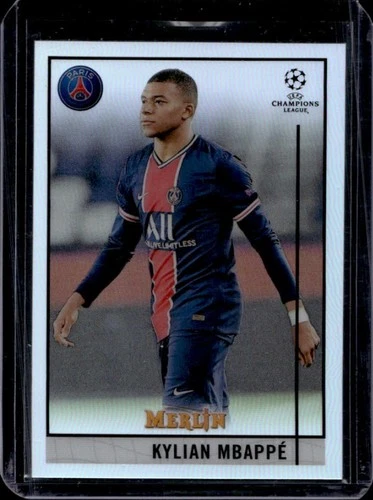 Kylian Mbapp 2020 Topps Kylian Mbapp #100 Refractor