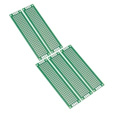 0.8" x 3.1" PCB Board Circuit 5 Pcs Single Sided Solder Boards Green