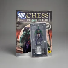 Martian Manhunter White Knight  Eaglemoss DC Chess Collection #47 w/Magazine