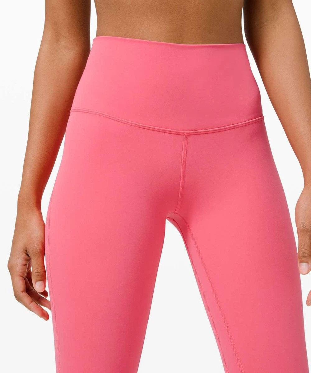 ❤️ NWT Lululemon Align HR Pant 25 Size 4 Guava Pink Bright Pink NEW Nulu  Tights