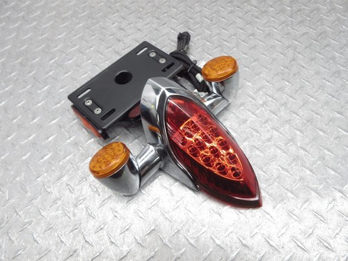 2018 17-19 Indian Roadmaster Rear Turn Signal Tail Brake Light Plate Tag Mount