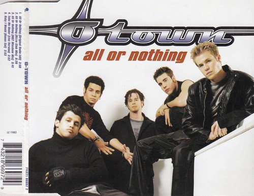 O-TOWN All Or Nothing MCD 2001 RAR & NEUWARE Pop Klassiker ! - Picture 2 of 5