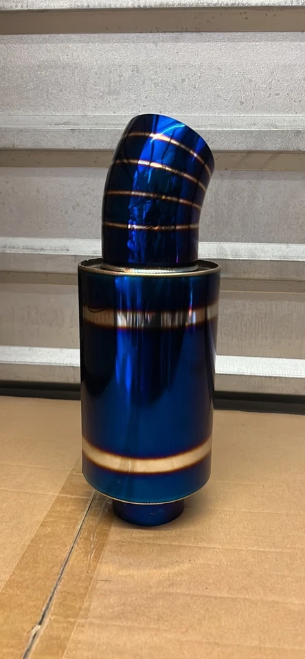 car mufflers exhaust universal Turndown Tip 2.5inlet And 3.0outlet Brand New - Image 2 of 4