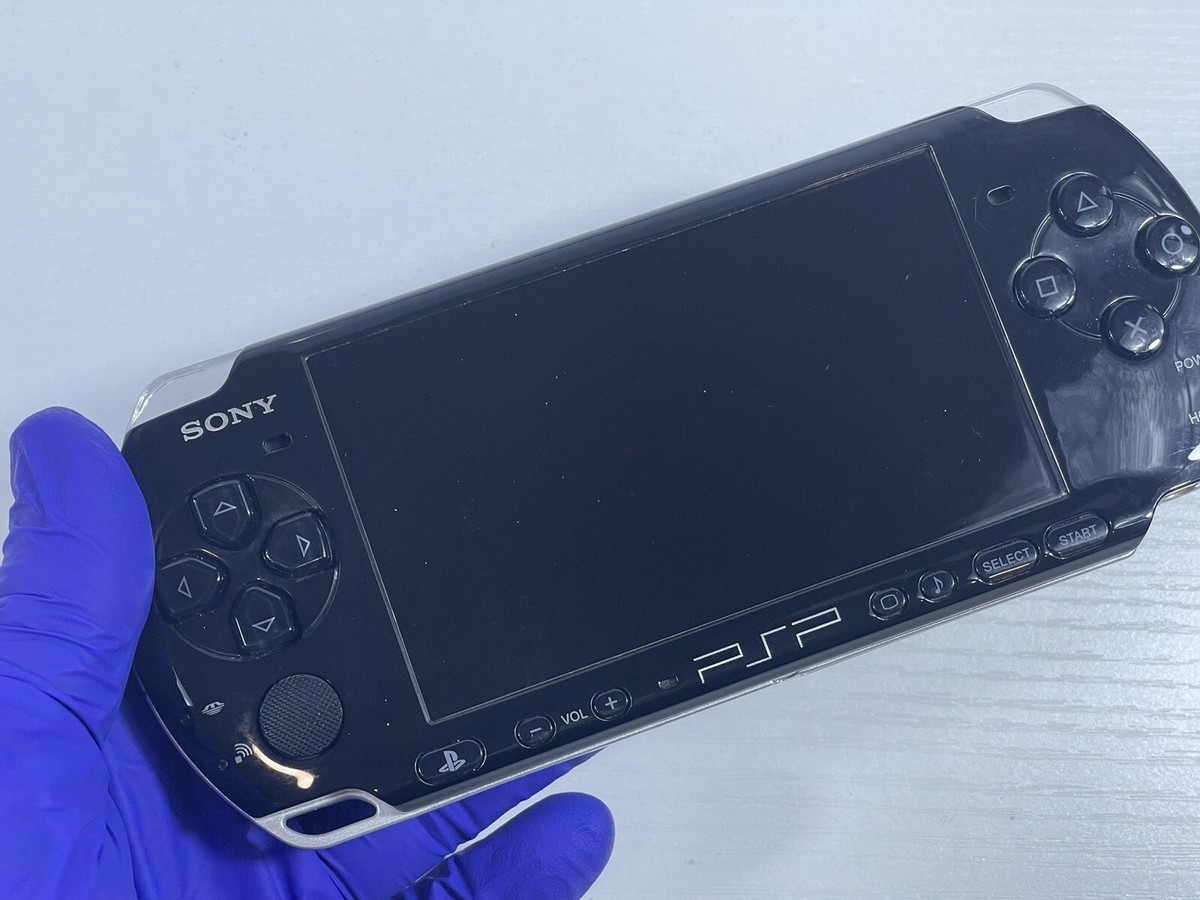 Refurbished Sony PSP 3000 Black PlayStation Portable 4GB