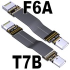 1pc USB3.2 Type C Female To Type E Male Extension Internal USB 3.2 Flat Cable