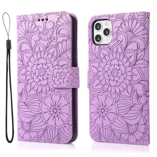 For iPhone 16e/15/14/13/12/11 XR SE 8 Flower Wallet Case Slim Leather Flip Cover - Picture 29 of 36