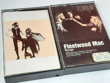 2 - FLEETWOOD MAC Vintage Cassette Tapes, Mirage RUMORS