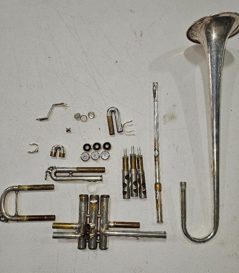 Yamaha YTR6345 Silver Trumpet Replacement Parts eBay
