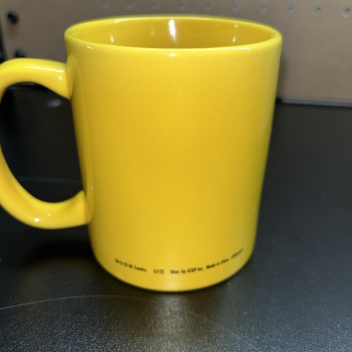 Wonder Woman Yellow Coffee Mug Logo Cup DC Comics 12 oz - Picture 3 of 9