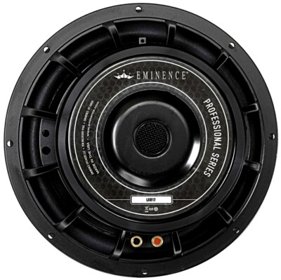 Eminence LAB 12 Pro High Power 12'' Subwoofer 800 Watts Car Audio Sub 6-Ohm LAB12