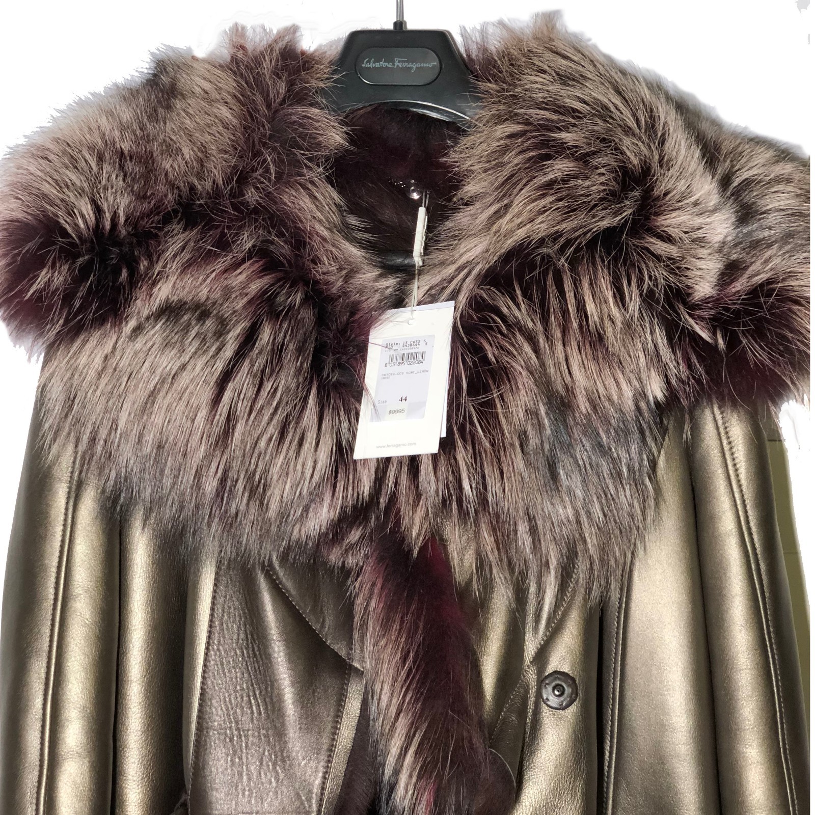 leather jacket storage bag