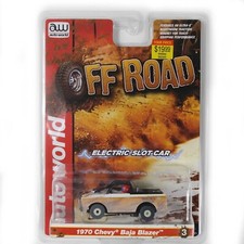Auto World Off Road 1970 Chevy Baja Blazer Orange X-Tract Release 1, HO Slot Car