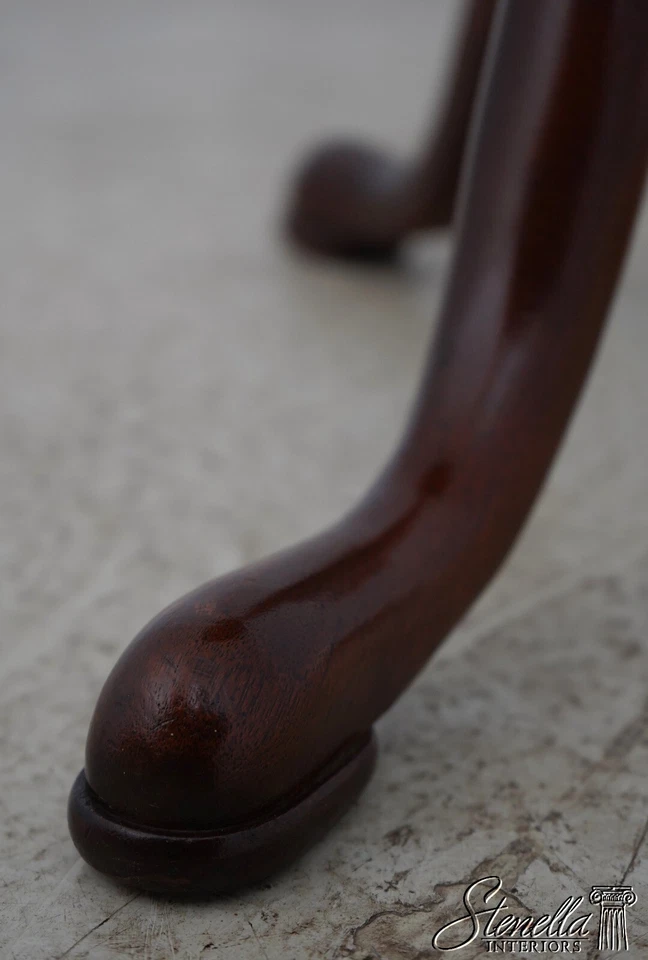 L66661: Soporte o mesa pedestal galería latón caoba KINDEL Foto 4 de 4