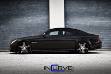 Cars Incurve Wheels Mercedes Cls55 Amg Desk Mat Stitched