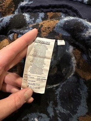 Martine Rose x Napapijri AW18 Blue Jacquard Floral Fleece | eBay Martine Rose x Napapijri AW18 Blue Jacquard Floral Fleece | eBay