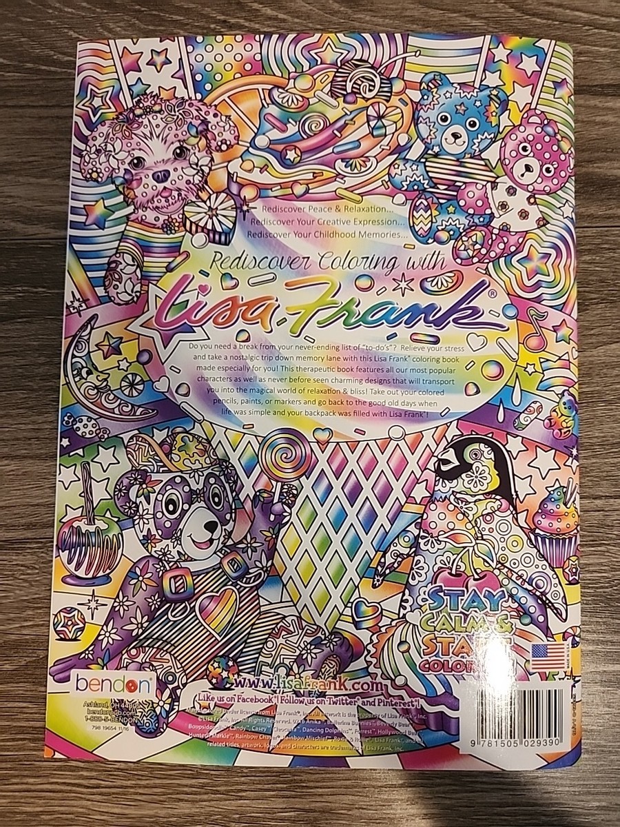 Basp★ Francfranc COLOR MY LIFE Color Me Lisa Frank Coloring Book | Hobby Lobby | 1884782