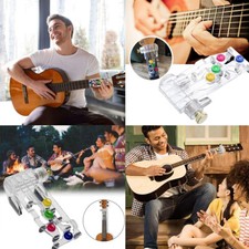 US 1 Pc Guitar Chord Aid Tool Acoustic Guitar Chord Learning Teaching ABS Tool