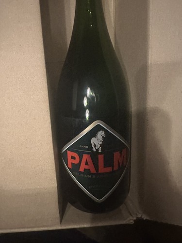 3 botellas de vidrio vacías grandes de 1,5 L de cerveza ámbar belga PALM ¡Nuevas!! - Imagen 3 de 12
